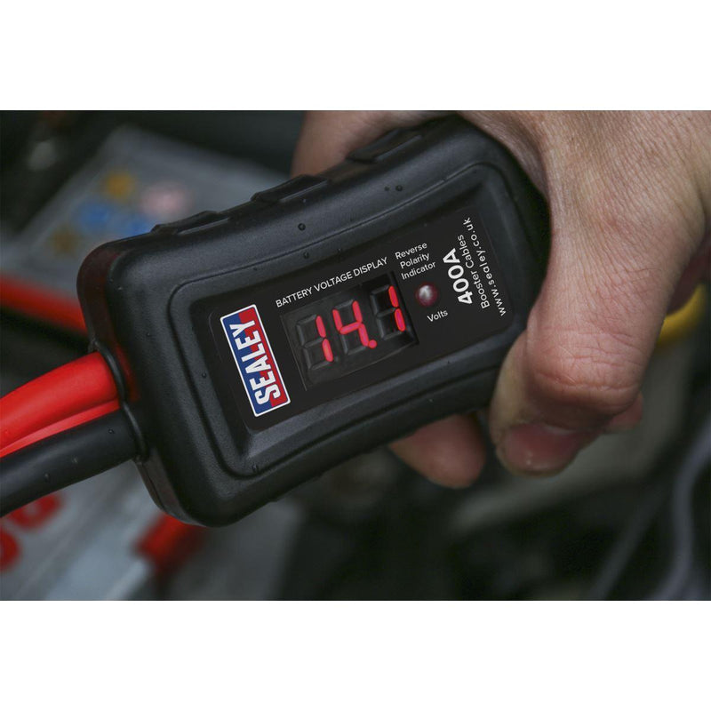 Sealey Booster Cables 16mmï x 3m 400A with Electronics Protection BC16403SR - Sealey - My Roof Bars