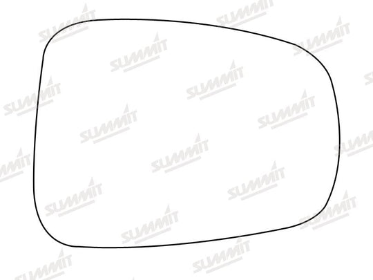 Summit Stick-On Aspheric Mirror Glass fits Citroen C8, Fiat Ulysee, Lancia Phedra Peug 807 RHS - Summit - My Roof Bars