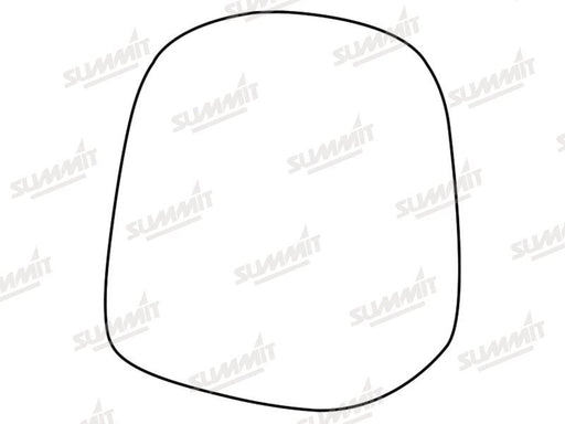 Summit Stick-On Standard Mirror Glass fits Toyota Landcruiser 09 to 15 RHS - Summit - My Roof Bars
