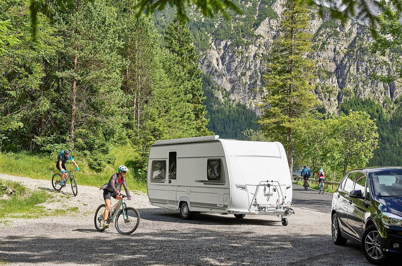 Thule Caravan Smart tiltable caravan bike rack anodised gray