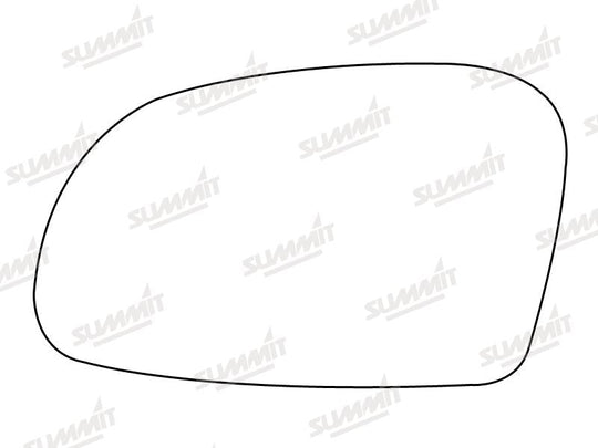 Summit Stick-On Standard Mirror Glass fits Citroen Saxo LHS - Summit - My Roof Bars