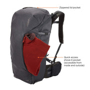 Thule AllTrail X 35L hiking backpack - Obsidian - Thule - My Roof Bars