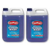 2x Carplan Sreenwash Concentrated Concentrate Screen Wash Car Van 5L Litre - CarPlan - My Roof Bars