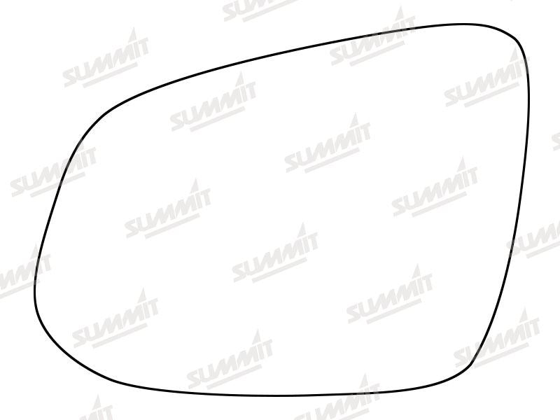 Summit Stick-On Standard Mirror Glass fits Toyota Rav4 13 on LHS - Summit - My Roof Bars
