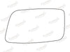 Summit Stick-On Standard Mirror Glass fits Renault 21 LHS - Summit - My Roof Bars