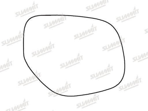 Summit Stick-On Standard Mirror Glass fits Mitsubishi Outlander (Including PHEV) 2012 on RHS - Summit - My Roof Bars