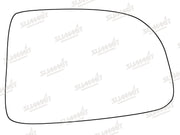 Summit Stick-On Standard Mirror Glass fits Kia Carens RHS - Summit - My Roof Bars