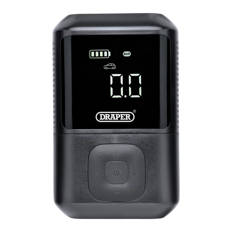 Draper 7.4V Compact Digital Air Compressor - Draper - My Roof Bars