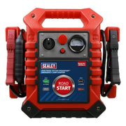 Sealey RoadStart Emergency Jump Starter 12/24V 3000/1500 Peak Amps RS125 - Sealey - My Roof Bars