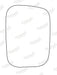 Summit Stick-On Commercial Mirror Glass fits Nissan Urvan 79 to 95 LHS - Summit - My Roof Bars