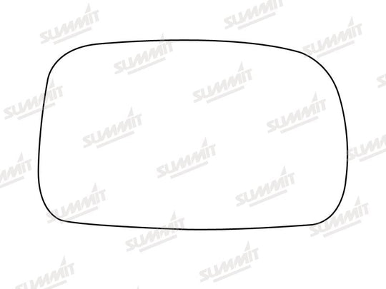 Summit Stick-On Standard Mirror Glass fits VW Corrado RHS - Summit - My Roof Bars
