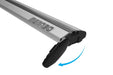 Menabo Leopard Silver Roof Bars fits BMW X1 U11 2023-2024 SUV 5D w Flush Rails - Menabo - My Roof Bars