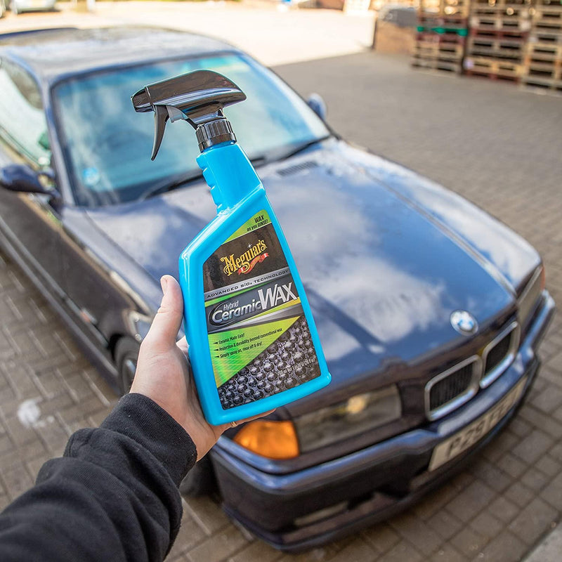 Meguiar's Hybrid Ceramic Detailer & Ceramic Spray Wax 768ml Car Care Bundle - Meguiars - My Roof Bars
