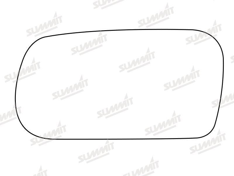 Summit Stick-On Standard Mirror Glass fits Honda Prelude LHS - Summit - My Roof Bars