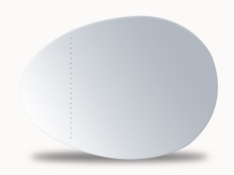 Summit Stick-On Aspheric Mirror Glass fits BMW Mini 07 on LHS RHS - Summit - My Roof Bars