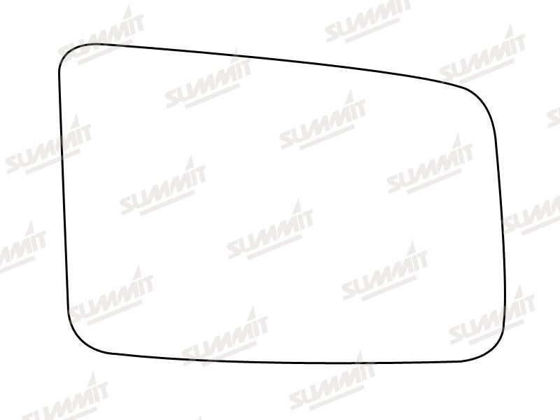 Summit Stick-On Standard Mirror Glass fits Vauxhall Astra Belmont RHS - Summit - My Roof Bars