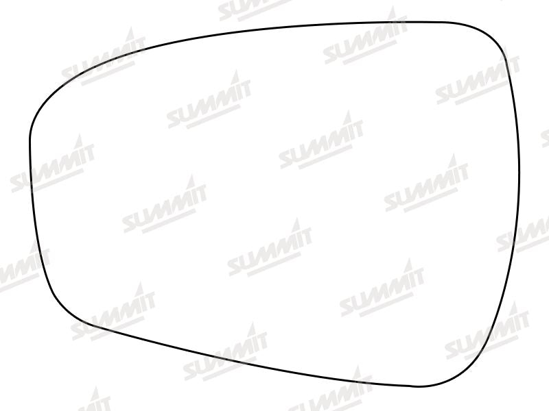 Summit Stick-On Aspheric Mirror Glass fits Ford Mondeo 12 on LHS - Summit - My Roof Bars