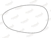 Summit Non-Heated Base Plate With Standard Mirror Glass fits Fiat 500 Punto 05 on LHS - Summit - My Roof Bars