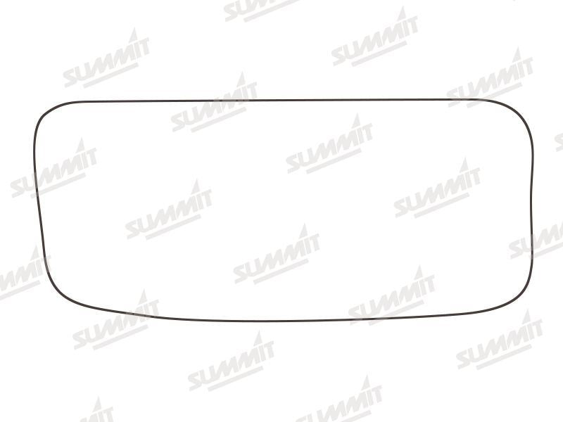 Summit Stick-On Commercial Lower Blind-Spot Mirror Glass fits Vauxhall Movano 98 to 04 RHS LHS - Summit - My Roof Bars