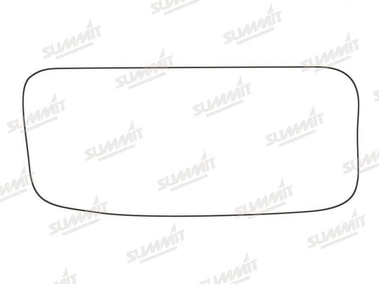 Summit Stick-On Commercial Lower Blind-Spot Mirror Glass fits Vauxhall Movano 98 to 04 RHS LHS - Summit - My Roof Bars