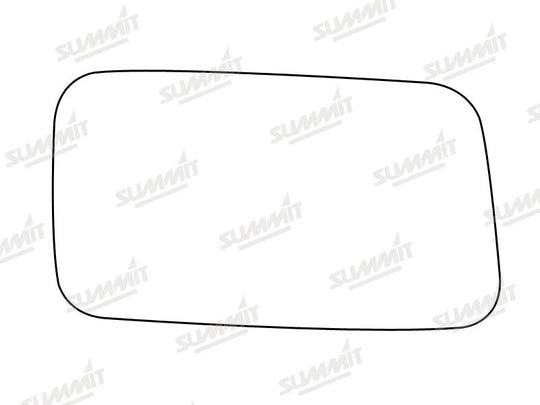 Summit Stick-On Standard Mirror Glass fits Fiat Panda RHS - Summit - My Roof Bars