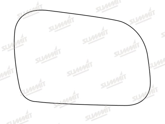 Summit Stick-On Standard Mirror Glass fits Rover 200 400 90 to 95 RHS - Summit - My Roof Bars