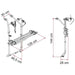Fiamma Carry-Bike 2 Bike Carrier for VW T5 D / T6 D Rack Deep Black (02096-79A) - Fiamma - My Roof Bars