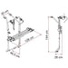 Fiamma Carry-Bike 2 x Bike Rack Carrier for VW T5 D / T6 D (02096-79-) - Fiamma - My Roof Bars