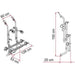 Fiamma Carry Bike Ford Transit 2000 - 2011 Single Door 2 Bike Cycle Bicycle Carrier - Fiamma - My Roof Bars