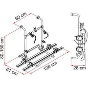 Fiamma Motorhome Carry Bike Pro Electric Bike Carrier - Fiamma - My Roof Bars