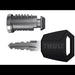 Thule SquareBar Evo Roof Bars Black fits Mitsubishi Endeavor 2006-2011 5 doors with Raised Rails - Thule - My Roof Bars