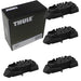 Thule Roof Bar Fitting Kit 187189 Fix point vehicles with Fixed Points 4 Pack - Thule - My Roof Bars