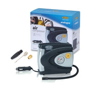 New Ring Rac610 12V Analogue Air Compressor Wheel Tyre Inflator Pump Psi & Bar - ukcampingandleisure - My Roof Bars