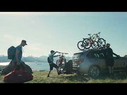 Thule BackSpace XT foldable towbar carrier cargo black Towbar cargo carrier - Thule - My Roof Bars