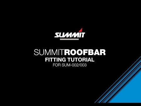 Summit Value Aluminium Roof Bars fits Volvo XC90 2015-2025 Suv 5-dr with Raised Rails - Summit - My Roof Bars