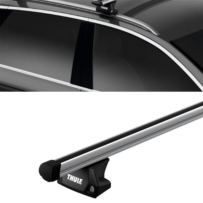 Thule ProBar Evo Roof Bars Aluminum fits Audi A3 Sportback 2020- 5 doors with Flush Rails - Thule - My Roof Bars