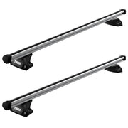 Thule ProBar Evo Roof Bars Aluminum fits Mercedes-Benz C-Class 2021- 5 doors with Flush Rails - Thule - My Roof Bars