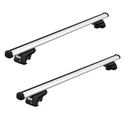 Thule ProBar Evo Roof Bars Aluminum fits Nissan Terrano 1993-2002 5 doors with Raised Rails - Thule - My Roof Bars