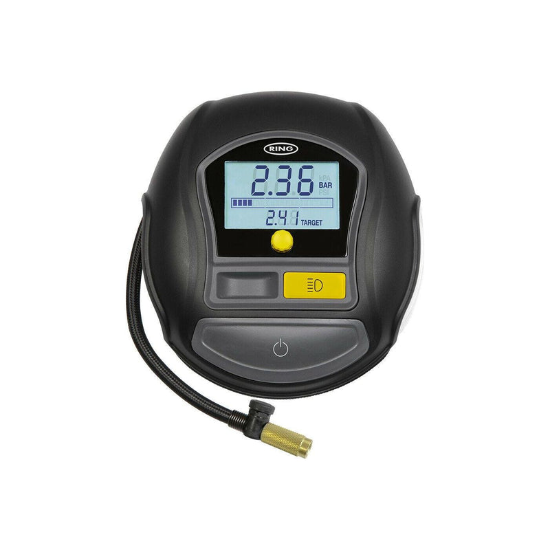 Ring 12v Rapid Digital Tyre Inflator - Ring - My Roof Bars