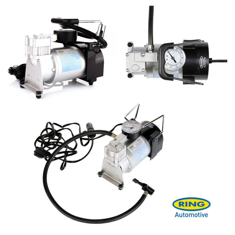 Ring RAC700 12v 4x4 Car Van Bike Tyre Air Compressor Inflator Electric Pump