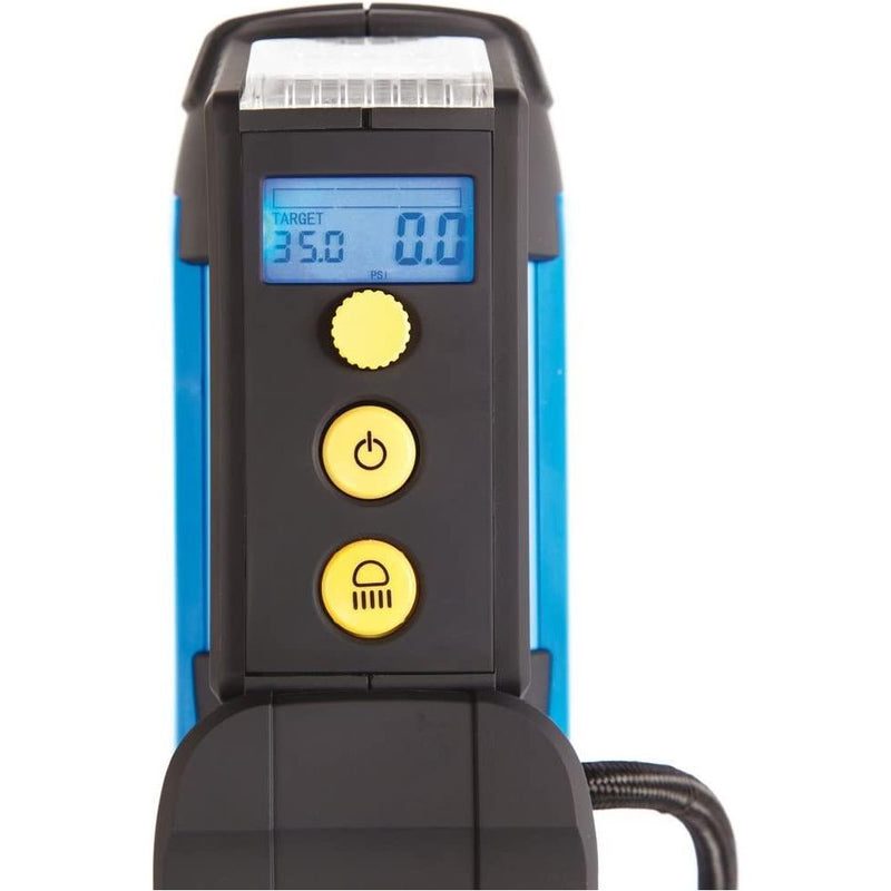 Ring RAC820 12V Fast Flow Digital Tyre Inflator Preset Function Adaptor Set 4x4 Van Car - Ring - My Roof Bars