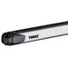 Thule SlideBar Evo Roof Bars Aluminum fits Mitsubishi Triton Club Cab 2016-2023 2 doors with Fixed Points - Thule - My Roof Bars