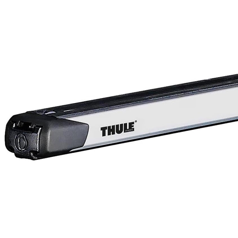 Thule SlideBar Evo Roof Bars Aluminum fits BMW X3 2003-2010 5 doors with Raised Rails - Thule - My Roof Bars