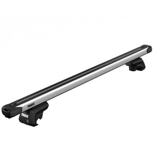Thule SlideBar Evo Roof Bars Aluminum fits Mitsubishi Montero 1999-2006 5 doors with Raised Rails - Thule - My Roof Bars