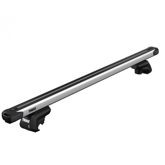 Thule SlideBar Evo Roof Bars Aluminum fits Mitsubishi Delica Mini 2023- 5 doors with Raised Rails - Thule - My Roof Bars