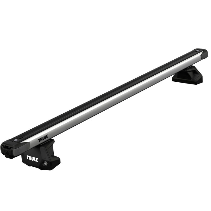Thule SlideBar Evo Roof Bars Aluminum fits Mitsubishi Triton 2024- 4 doors with Flush Rails - Thule - My Roof Bars