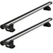 Thule SlideBar Evo Roof Bars Aluminum fits Mitsubishi L200 2024- 4 doors with Flush Rails - Thule - My Roof Bars