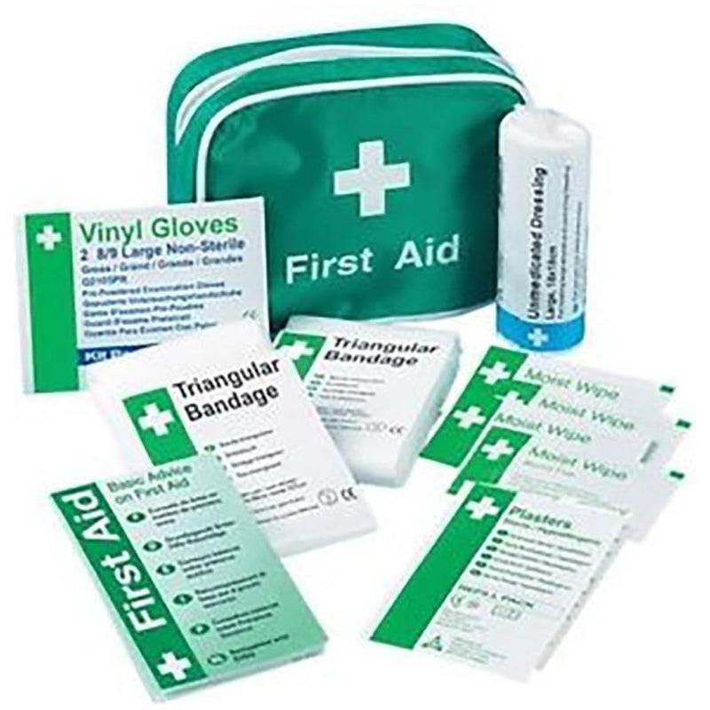 Small First Aid Emergency Kit Home Medical Camping Office Travel Car Taxi Van - ukcampingandleisure - My Roof Bars