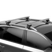 Thule SmartRack XT Roof Bars Aluminum fits Volkswagen Cross Fox 2010- 5 doors with Raised Rails - Thule - My Roof Bars