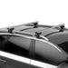 Thule SmartRack XT Roof Bars Aluminum fits Mitsubishi Legnum 1997-2005 5 doors with Raised Rails - Thule - My Roof Bars